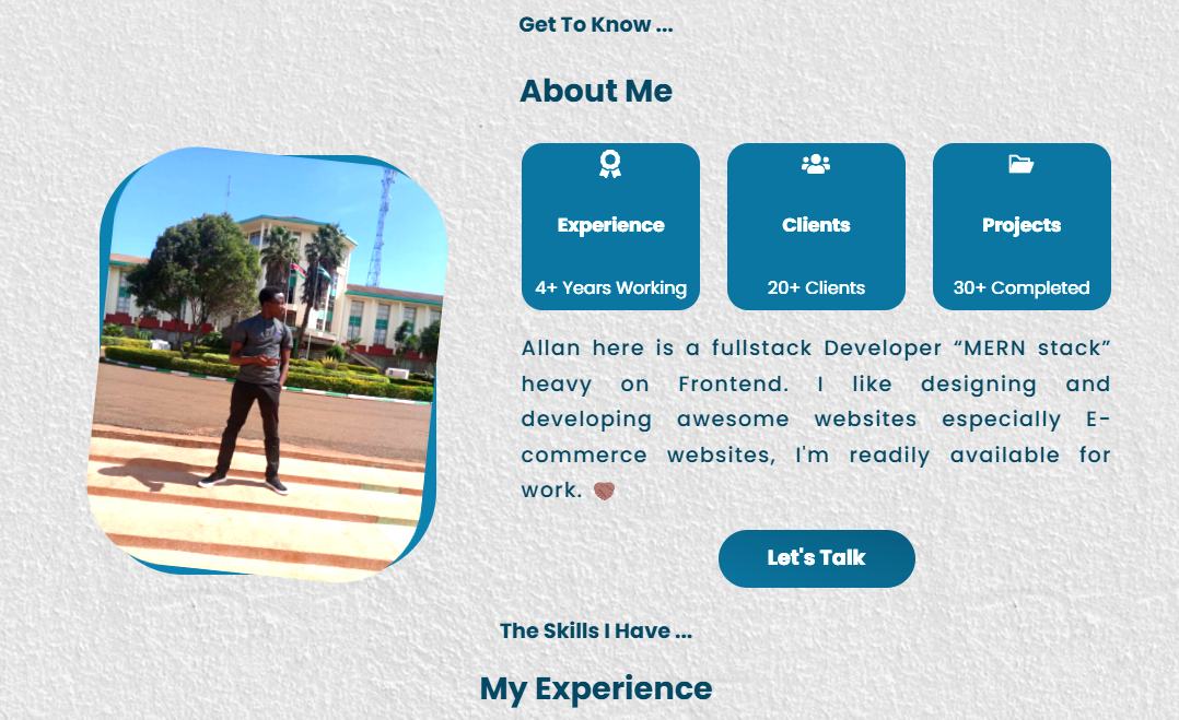React Portfolio